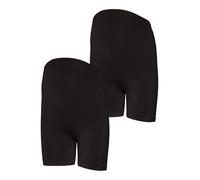 MAMALICIOUS Mama Licious Short de Grossesse sans Coutures pour Femme, Noir, S-M