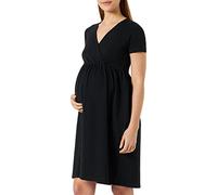 MAMALICIOUS Mlmia S/S JRS Abk Skater Dress 2f E A. Robe de maternité, Noir, M Femme