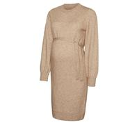 MAMALICIOUS Mlnewanne L-S Abk Knit Dress A. Noos Robe, mélangé Naturel, M Femme XL