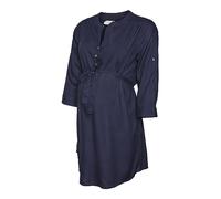 Mamalicious NOS Femme Mlmercy 3/4 Woven Tunic Noos Eco A. Maillot de Tunique Not Applicable, Navy Blazer, L