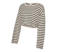 MAMALICIOUS Pull-over noir / blanc cassé, Taille M