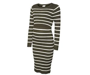 Mamalicious Robe à Manches Longues Newsiv June Maternity