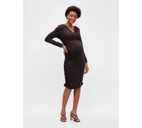 Mamalicious Pilar Tess Abk Maternity Long Sleeve Dress Noir XL
