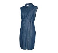 MAMALICIOUS Robe-chemise 'MLJAMAICA LIA' bleu denim, Taille 40
