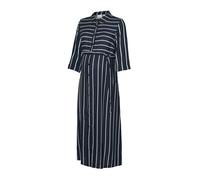 MAMALICIOUS Robe-chemise 'MLSille Lia' bleu marine / blanc, Taille 38