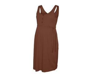 MAMALICIOUS Robe 'Evi Lia' chocolat, Taille 40