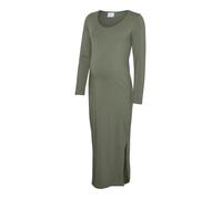 Mamalicious Eva Long Sleeve Midi Dress Vert M