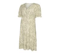 MAMALICIOUS Robe 'MLEydina Lia' crème / olive, Taille 38