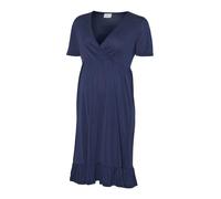 MAMALICIOUS Robe 'MLKimmie Tess' bleu foncé, Taille 40