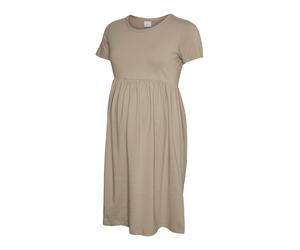 MAMALICIOUS Robe 'MLMIA' beige, Taille 42