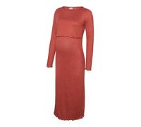 MAMALICIOUS Robe rouge chiné, Taille 44
