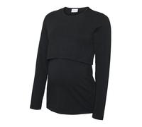 Mamalicious Kerrie June Maternity Long Sleeve T-shirt Noir XL Femme