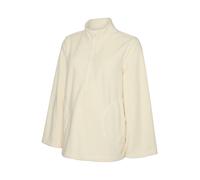 MAMALICIOUS Veste en polaire 'MLMILLE' blanc, Taille S