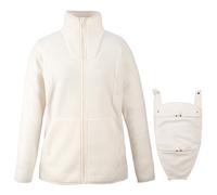 Mamalila - Women's Fleece-Tragejacke Basel - Veste polaire - L - off white