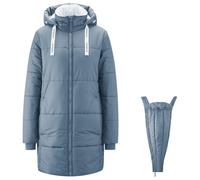 Mamalila - Women's Winter-Tragemantel Copenhagen - Manteau - L - steel blue