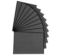 Mamamax 10pcs Cadre Photo Noir Magnétique Frigo 18 * 13cm Cadre Photo Aimanté pour Réfrigérateur Magnet Photo Maison Cuisine pour Mémorandum Photo Menu Casier Armoire