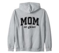 Maman 2027 Nouveau Papa Maman Annonce de Grossesse Mère 27 Sweat à Capuche