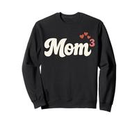 Maman 3 Cubed Mother of Three Mama of 3 Mommy Mother's Day Sweatshirt