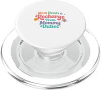 Maman a Besoin de se ressourcer après Ses devoirs de Maman - Best Mom Mama Mommy PopSockets PopGrip pour MagSafe