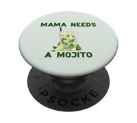 Maman A Besoin d'un Mojito, Un MÈME DRÔLE À Boire PopSockets PopGrip Adhésif