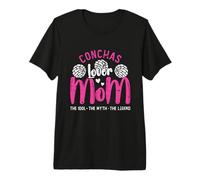 Maman Amoureuse des conchas L'idole La Douce Amante des conchas mexicaines T-Shirt Haut de Gamme