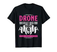 Maman, Amoureuse des Courses de Drones, The Quadcopter Drone Racing T-Shirt Graphique avec Valeur