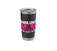 Maman amoureuse des gerbilles L'idole Le mythe L'amour des animaux Gobelet isotherme en acier inoxydable double paroi
