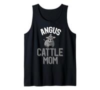 Maman Amoureuse des Vaches Angus Cattle Débardeur