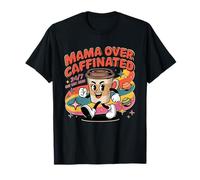 Maman, Amoureuse du café, Maman, Maman, Femmes, Mignonnes et drôles T-Shirt