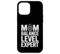 Maman Balance Level Expert Funny Motherhood Coque pour iPhone 12 Pro Max