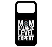Maman Balance Level Expert Funny Motherhood Coque pour iPhone 17 Pro Max