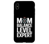 Maman Balance Level Expert Funny Motherhood Coque pour iPhone XS Max