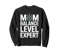 Maman Balance Level Expert Funny Motherhood Sweatshirt