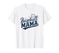 Maman Baseball Fier de Soutenir Son Équipe T-Shirt