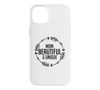 Maman Belle, Amour Unique, Mignonne, Jolie fête des mères Coque pour iPhone 14 Plus
