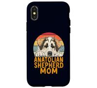 Maman bergère anatolienne rétro Vintage Mes Chiens sont Mon Cardio Coque pour iPhone X/XS