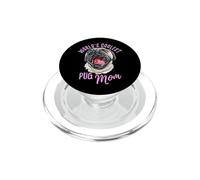 Maman Carlin la Plus Cool du Monde - Mignon Carlin bâilleur PopSockets PopGrip pour MagSafe