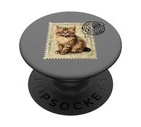 Maman Chat Chat Mamans Chats-Cachet Chats Accessoires Chats PopSockets PopGrip Adhésif