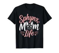 Maman Chat Sphynx Nu Propriétaire De Parent Vie T-Shirt