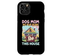 Maman Chien Mon Chiot règne sur Cette Maison Maman Coque pour iPhone 11 Pro