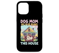 Maman Chien Mon Chiot règne sur Cette Maison Maman Coque pour iPhone 12/12 Pro
