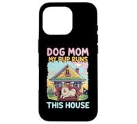 Maman Chien Mon Chiot règne sur Cette Maison Maman Coque pour iPhone 16 Pro