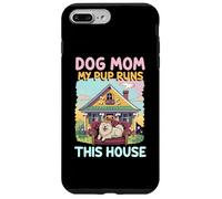 Maman Chien Mon Chiot règne sur Cette Maison Maman Coque pour iPhone 7 Plus/8 Plus