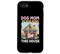 Maman Chien Mon Chiot règne sur Cette Maison Maman Coque pour iPhone SE (2020) / 7/8