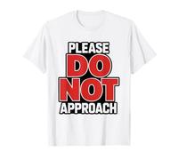 Maman Chien Réactif Ne Vous Approchez Pas Propriétaire Garde T-Shirt
