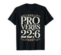 Maman Chrétienne Qui Fait L'école Proverbes 22 6 Train Up T-Shirt