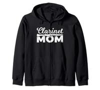 Maman Clarinette Amoureuse de la Clarinette Clarinette Sweat à Capuche