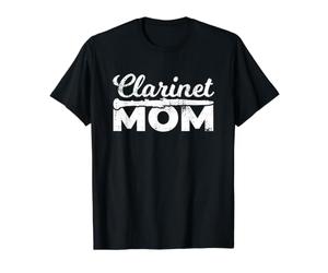 Maman Clarinette Amoureuse de la Clarinette Clarinette T-Shirt Graphique avec Valeur