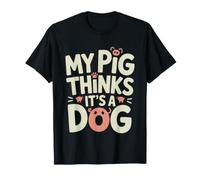 Maman Cochon Nain Se Prend pour Un Chien Humour Mini T-Shirt