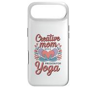 Maman créative avec Une Passion pour la Vie des Amateurs de Yoga Coque pour iPhone Air